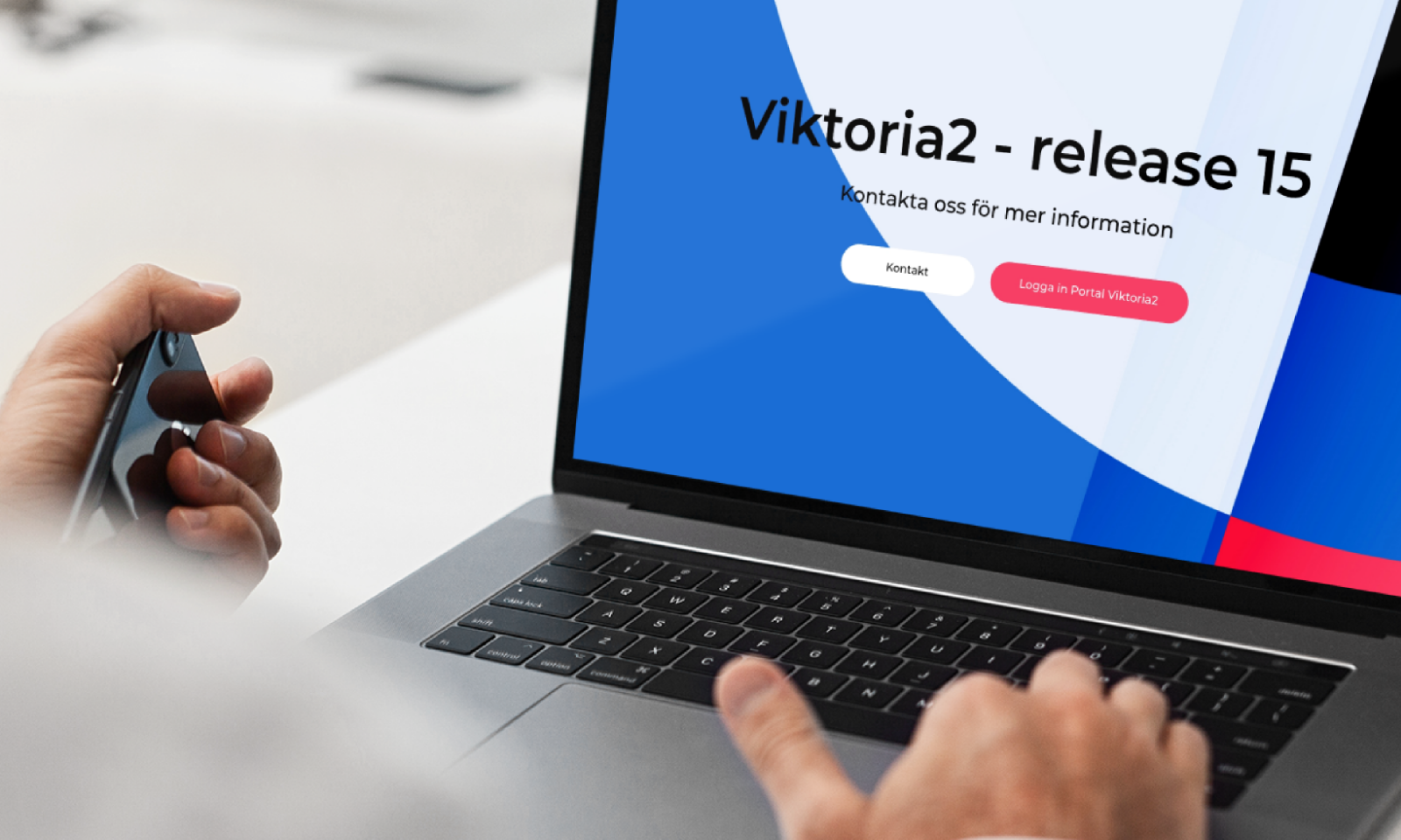 Viktoria2-Release15-startsida